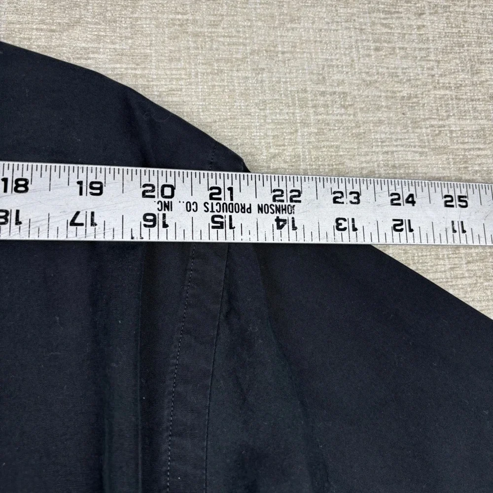 Polo Ralph Lauren Y2K Mens XXL Black Classic Cotton Button Down Long Sleeve